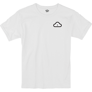 Thank You Cloudy T-Shirt - Size: Small White