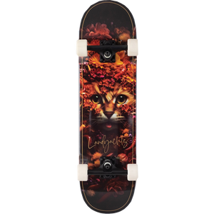 Landyachtz Atv Classic Flower Cat Complete Skateboard -8.5x32