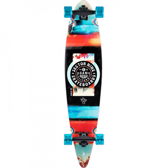 Sector 9 Ledger Fiesta Longboard Skateboard -9.25x40 