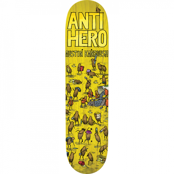 Antihero Kanfoush Roached Out Skateboard Deck -8.06 DECK ONLY