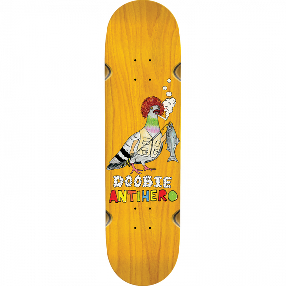 Antihero Pellegrin Doobie Pigeon Vision Dk-8.75 Whlwells DECK ONLY