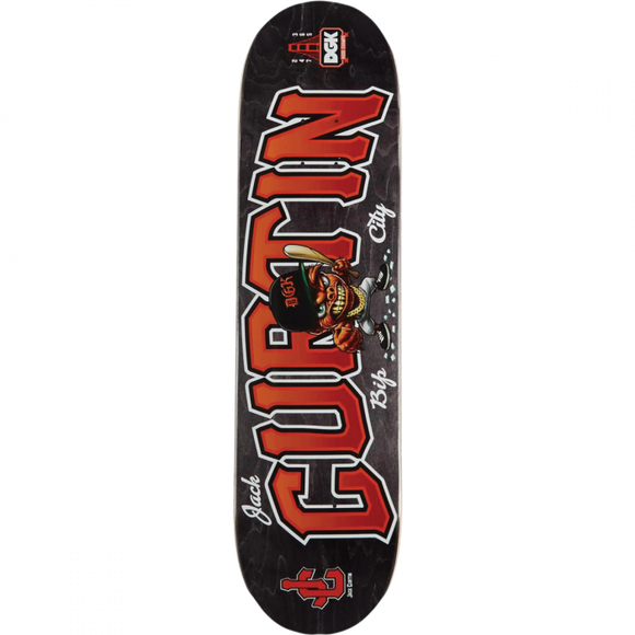 DGK Curtin Bip City Skateboard Deck -8.06 DECK ONLY