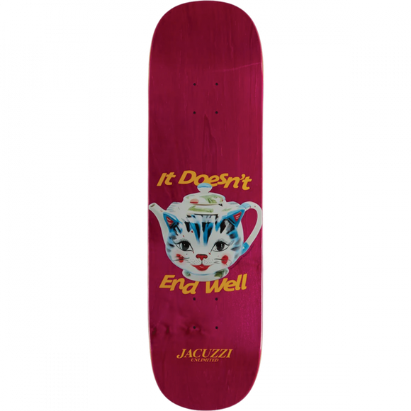 Jacuzzi Tea Pot Skateboard Deck -8.5 DECK ONLY