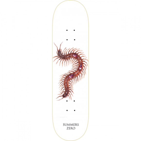 Zero Summers Insection Skateboard Deck -8.25 Centipede DECK ONLY