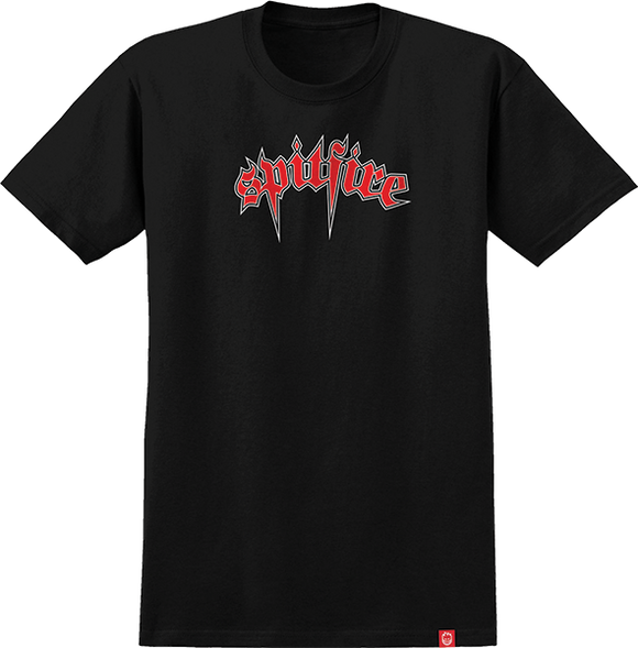 Spitfire Venom T-Shirt - Black/Red/White/Black