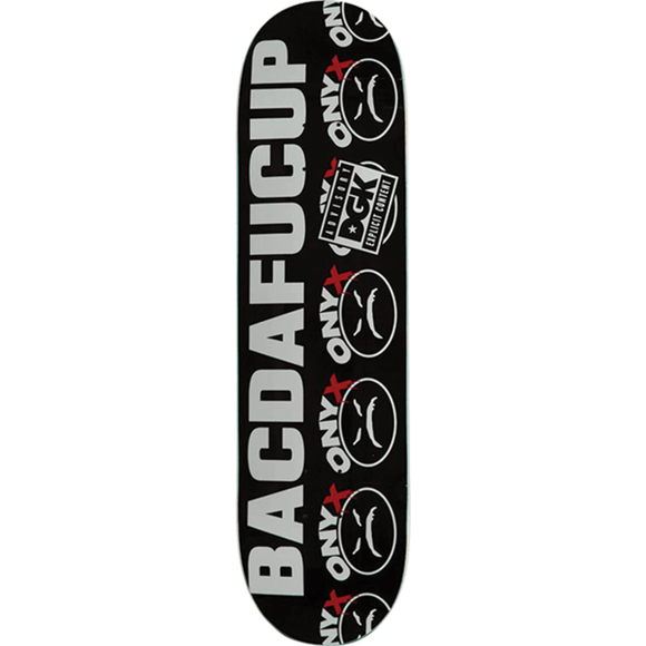 DGK Onyx Skateboard Deck -8.25 Black DECK ONLY