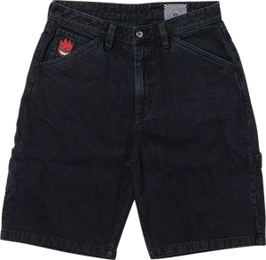 Spitfire Bighead Fill Denim Shorts X-Small Black