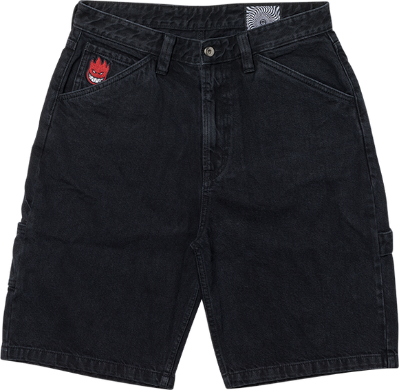 Spitfire Bighead Fill Denim Shorts X-Small Black