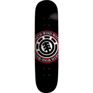 Element Seal Skateboard Deck -8.0 Black DECK ONLY