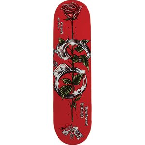 DGK Ortiz Locked Skateboard Deck -8.1 Red DECK ONLY