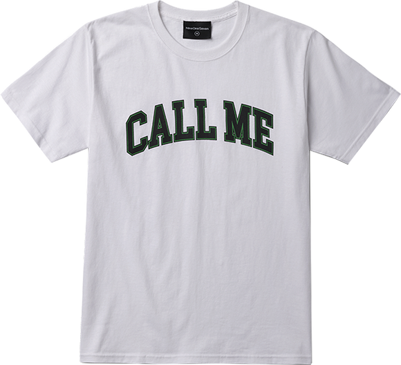 Call Me 917 Call Me T-Shirt - Size: Medium White