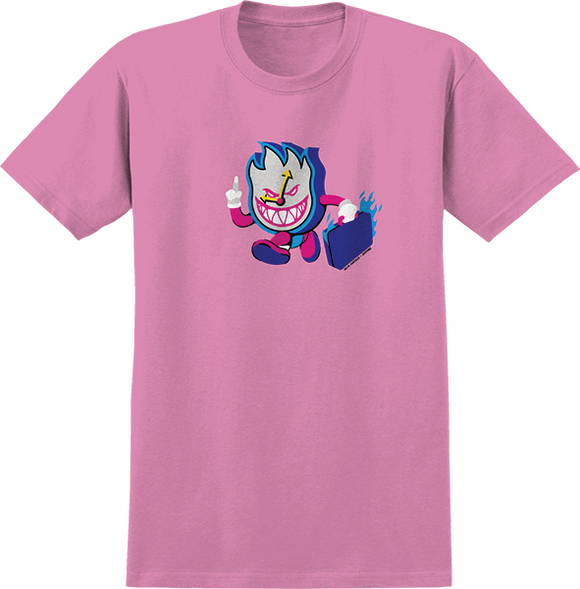 Spitfire Sci-Fi Burning Time T-Shirt - Size: Large Azalea Pink