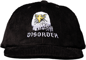 Disorder Eagle Scout Logo Skate HAT - Adjustable Black 