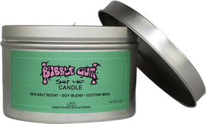 Bubble Gum 6oz Tin Candle Sea Salt