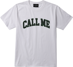 Call Me 917 Call Me T-Shirt - Size: Small White