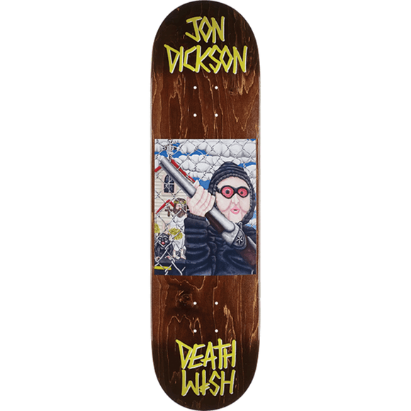 Deathwish Dickson All Screwed Up Skateboard Deck -8.47 DECK ONLY