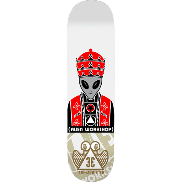 Alien Workshop Priest-33 Skateboard Deck -8.75 DECK ONLY