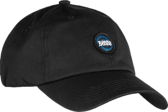 Bones Wheels Wheels Originals Dad Cap Skate HAT - Black/Blue 