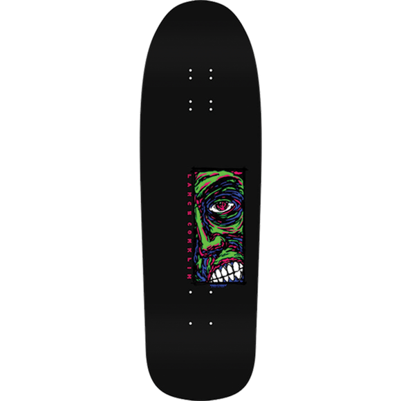 Powell Peralta Conklin Face 02 Skateboard Deck -9.75x32.09 Blacklight DECK ONLY