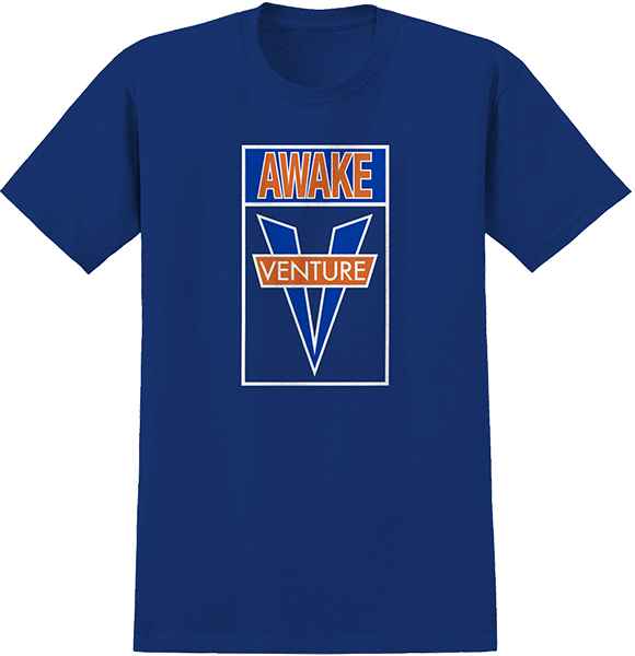 Venture Alien Workshopake T-Shirt - Royal/White/Orange/Blue