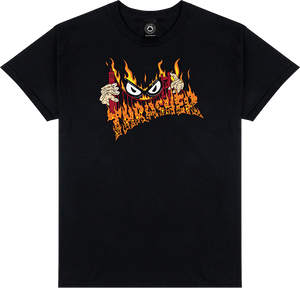 Thrasher Neckface Sucka Free T-Shirt - Black