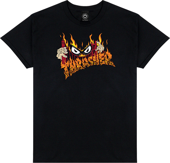 Thrasher Neckface Sucka Free T-Shirt - Black