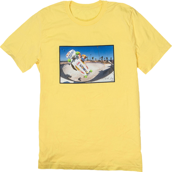 45rpm Tom (Wally) Inouye T-Shirt - Size: Medium Yellow