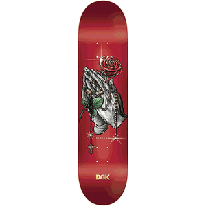 DGK Blessed Skateboard Deck -8.25 Red Lenticular DECK ONLY