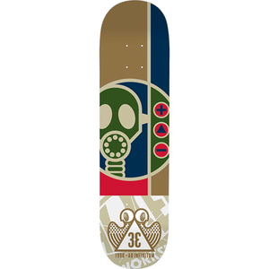 Alien Workshop Gasmask-33 Skateboard Deck -8.37 DECK ONLY