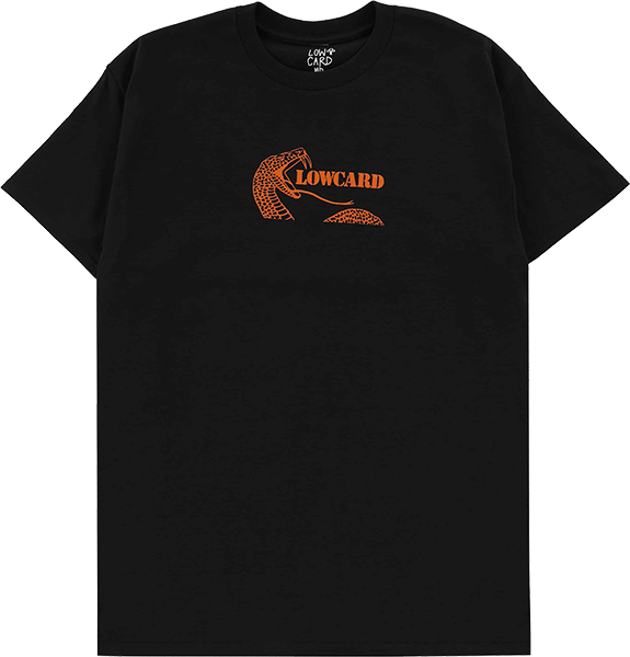 Lowcard Snake Bite T-Shirt - Size: Medium Black