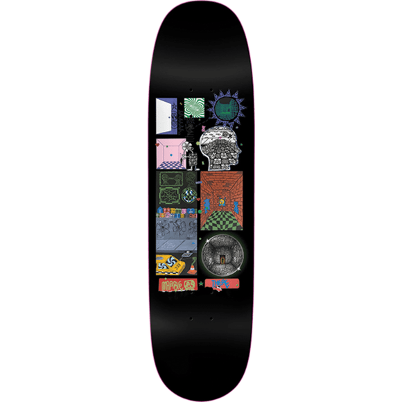 There Miller Rgb Overload Skateboard Deck -8.5x32 DECK ONLY