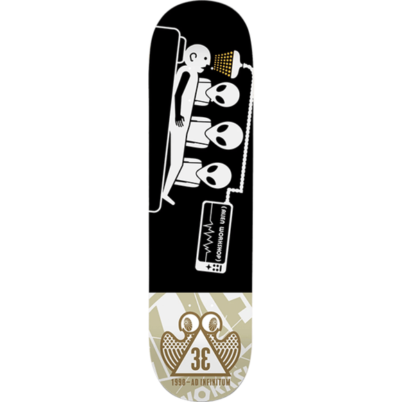 Alien Workshop Abduction-33 Skateboard Deck -8.12 DECK ONLY