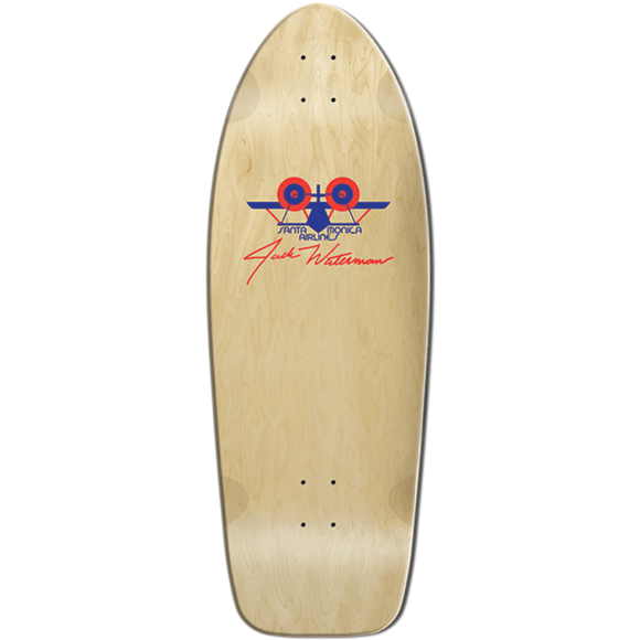 Sma Jack Waterman Skateboard Deck -11x31.5 Natural DECK ONLY