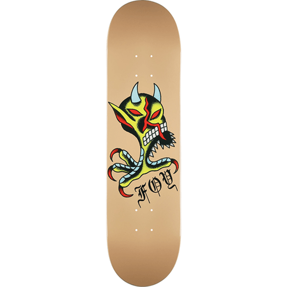 Deathwish Foy Seven Trumpets Skateboard Deck -8.0 DECK ONLY