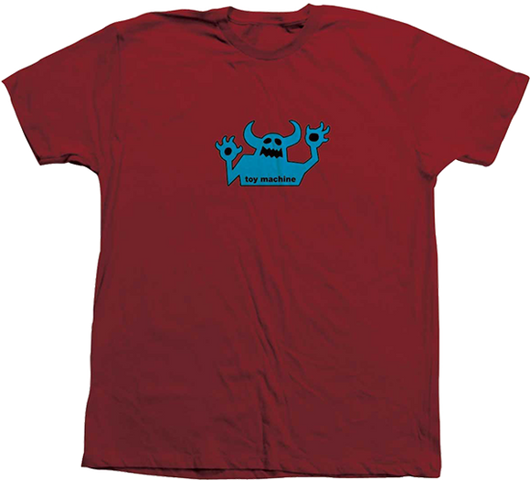 Toy Machine Original Monster T-Shirt - Cardinal Red