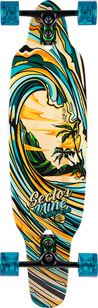 Sector 9 Striker Canopy Longboard Skateboard -9.5x36.5 