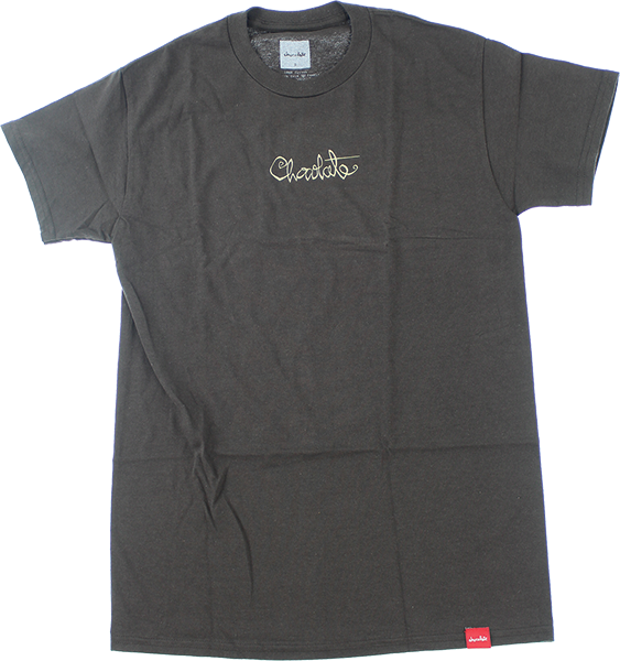 Chocolate 94 Script T-Shirt - Size: Small Dark Chocolate