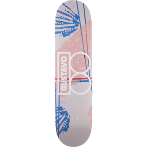 Plan B Gustavo Mixed Media Skateboard Deck -7.75 DECK ONLY