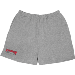 Thrasher Girls Outline P.E. Shorts X-Small Heather Grey