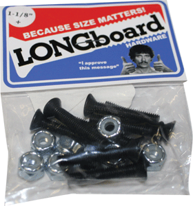 Shortys Longboard Hardware 1-1/8" Phillips Single