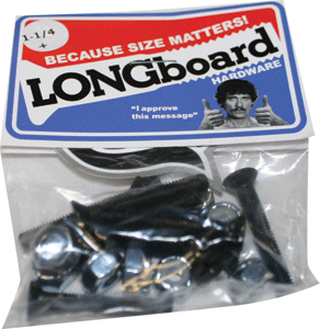 Shortys Longboard Hardware 1-1/4" Phillips Single