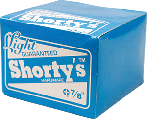 Shortys 7/8" [Allen] 10/Box Hardware