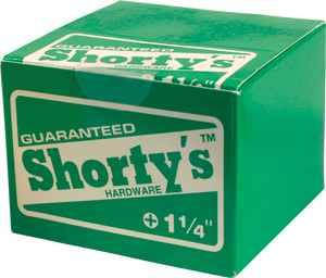 Shorty's 1-1/4" 10/Box Phillips Hardware  | Universo Extremo Boards Skate & Surf