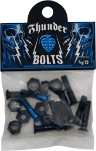 Thunder 7/8" Blue Hardware Single Set