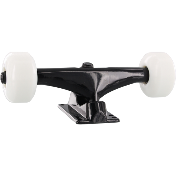 Essentials Assembly 5.5 Black W/White 54mm Skateboard Trucks (Set of 2)