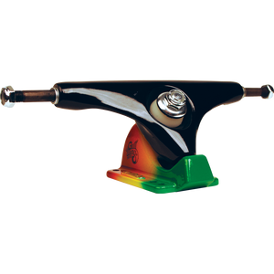 Gullwing Charger 9.0 Black/Rasta Truck Skateboard Trucks (Set of 2)