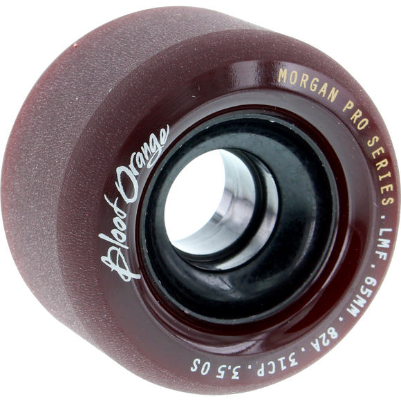 Blood Orange Morgan 65mm 82a Maroon Skateboard Wheels (Set of 4) | Universo Extremo Boards Skate & Surf