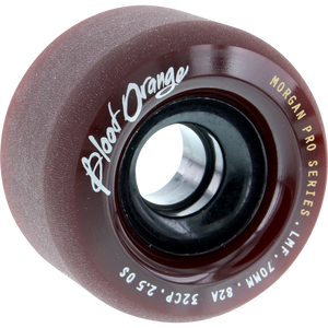 Blood Orange Morgan 70mm 82a Maroon Longboard Wheels (Set of 4)