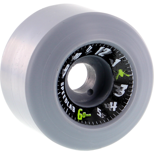 Speedlab Time Flies 60mm 98a Grey Skateboard Wheels (Set of 4)