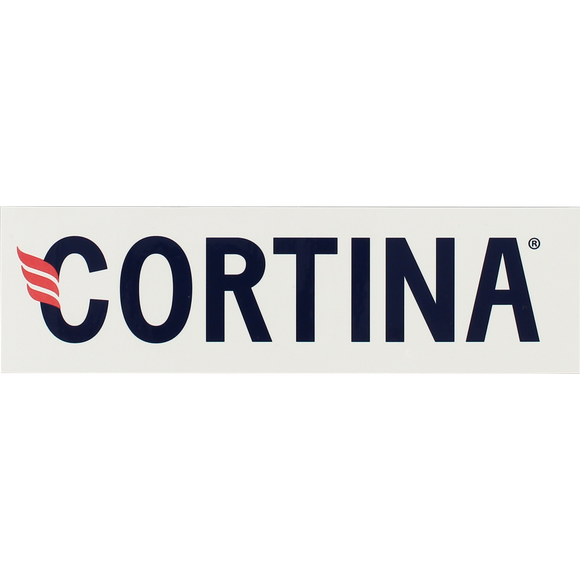 Cortina Classic Logo Sticker Single